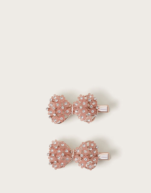 2-Pack Flower Bow Clips