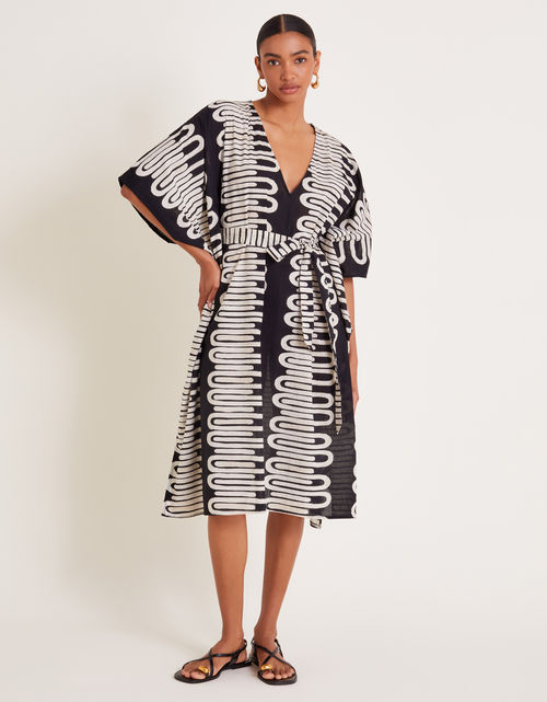 Orla Geometric Print Kaftan...