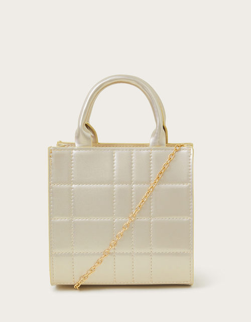 Quilted Metallic Bag