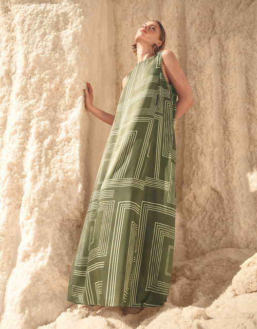 Anica Maxi Dress Green