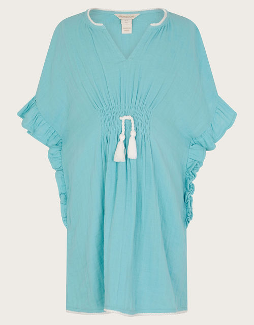 Cheesecloth Kaftan Blue