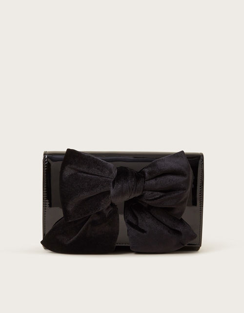 Paige Velvet Bow Patent...