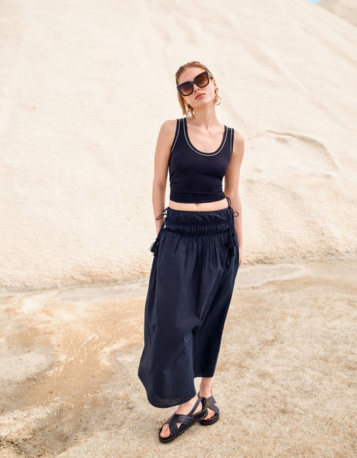 Jade Maxi Skirt Black