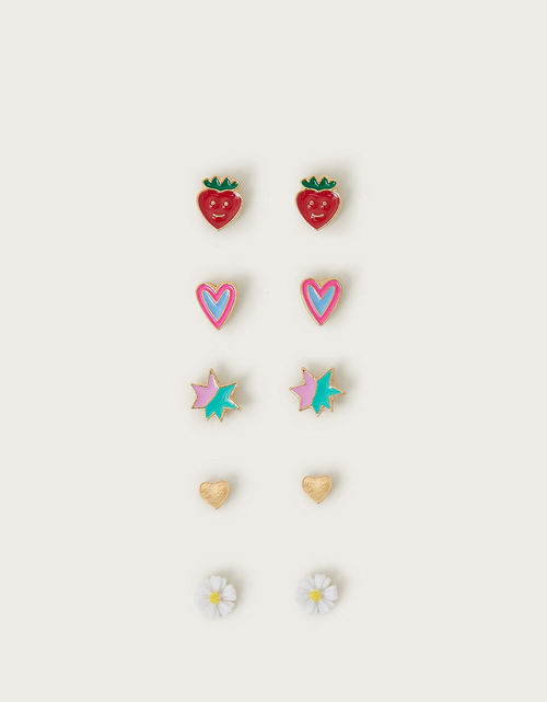 5-Pack Daisy Stud Earrings