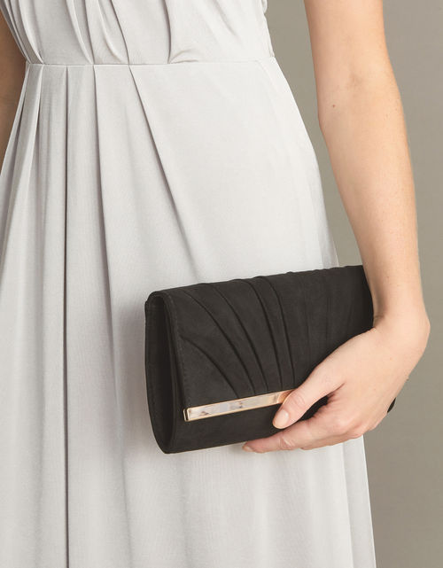 Pleated Occasion Clutch Bag