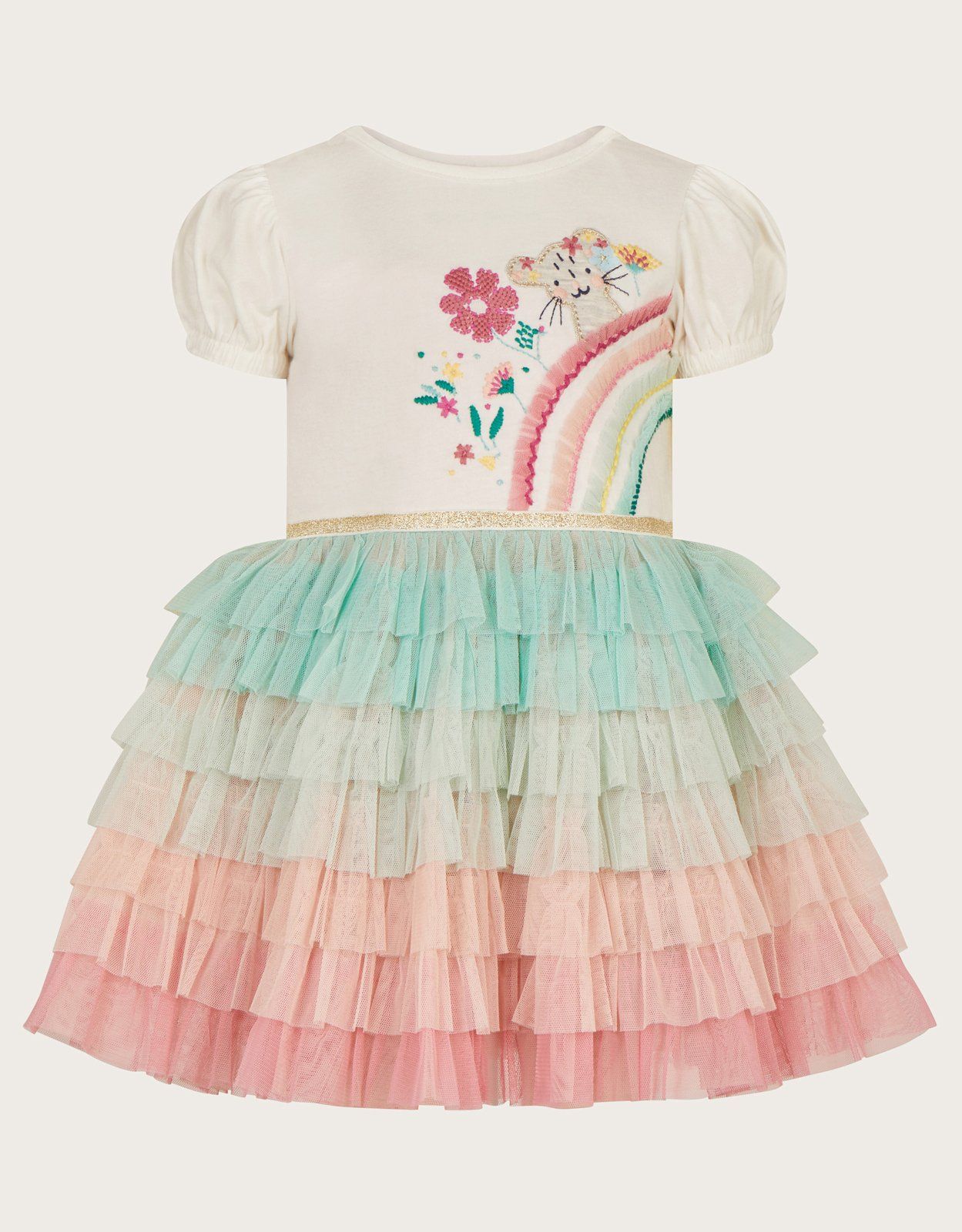 Disco Sun Ray Dress Ivory Compare One New Change