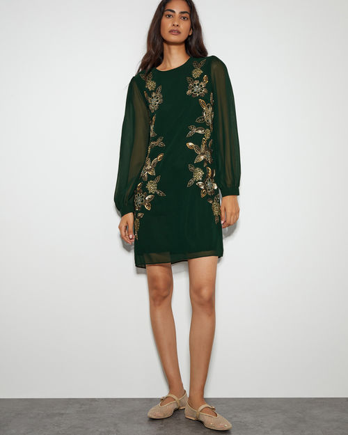 Emma Embellished Tunic Dress...