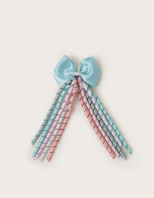 Spiral Ribbon Bow Hair Clip