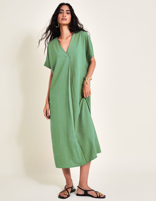 Verity Belt Dress Green