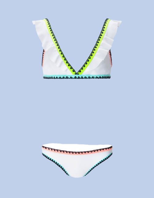 Sunuva Neon Frill Bikini Set...