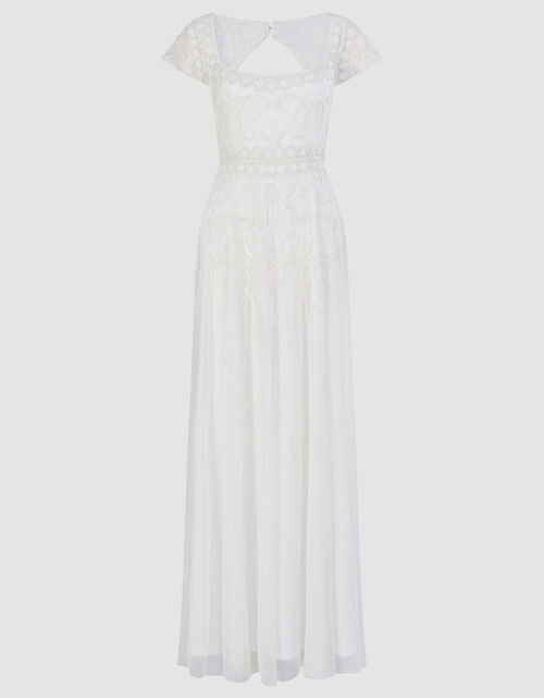 Simone Bridal Maxi Dress Ivory