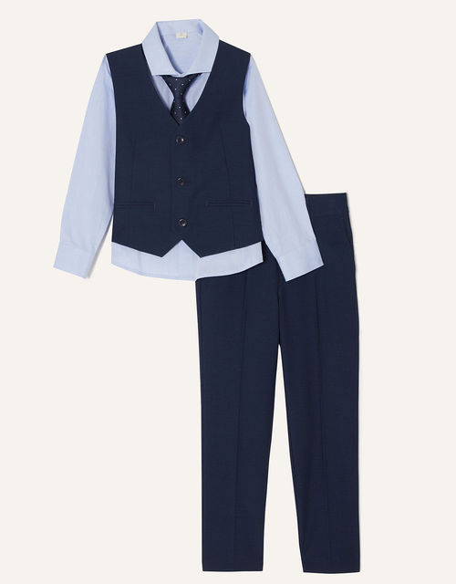 Adam Four-Piece Suit Blue