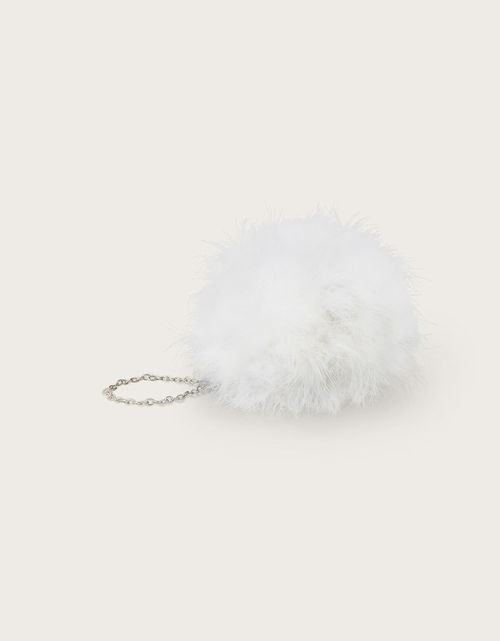 Feather Pom-Pom Bag