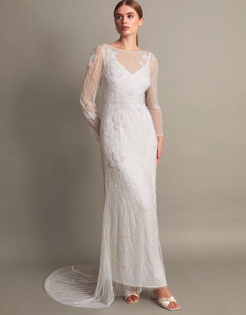 Alexa Beaded Bridal Dress...