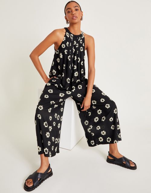 Lei Floral Wide Leg Jumpsuit...