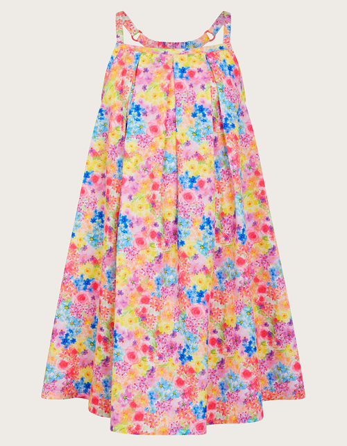 Ditsy Floral Swing Dress Multi