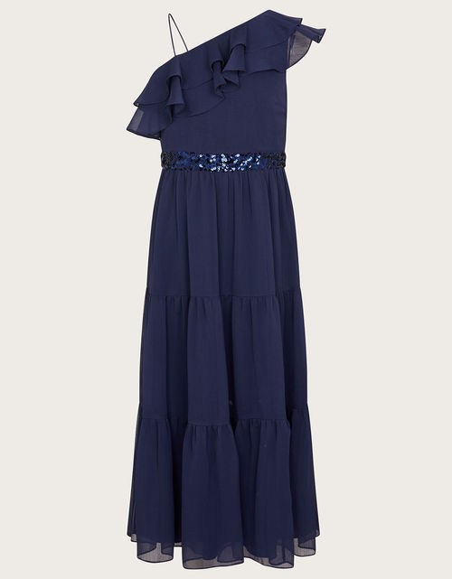 Dora Drape Dress Blue