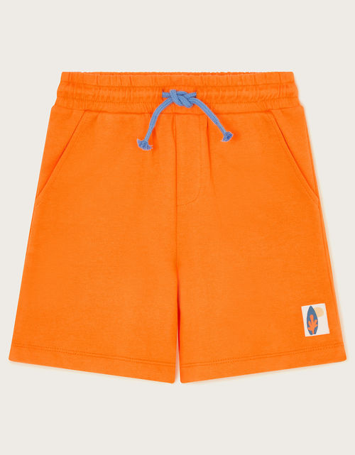 Tie Sweat Shorts Orange