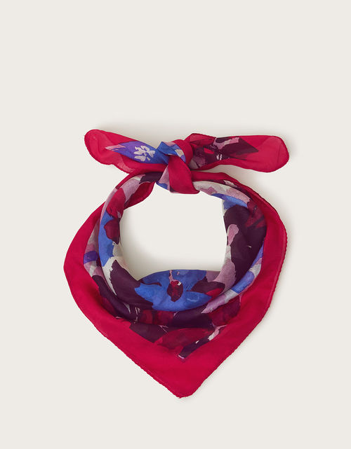 Floral Silk Scarf