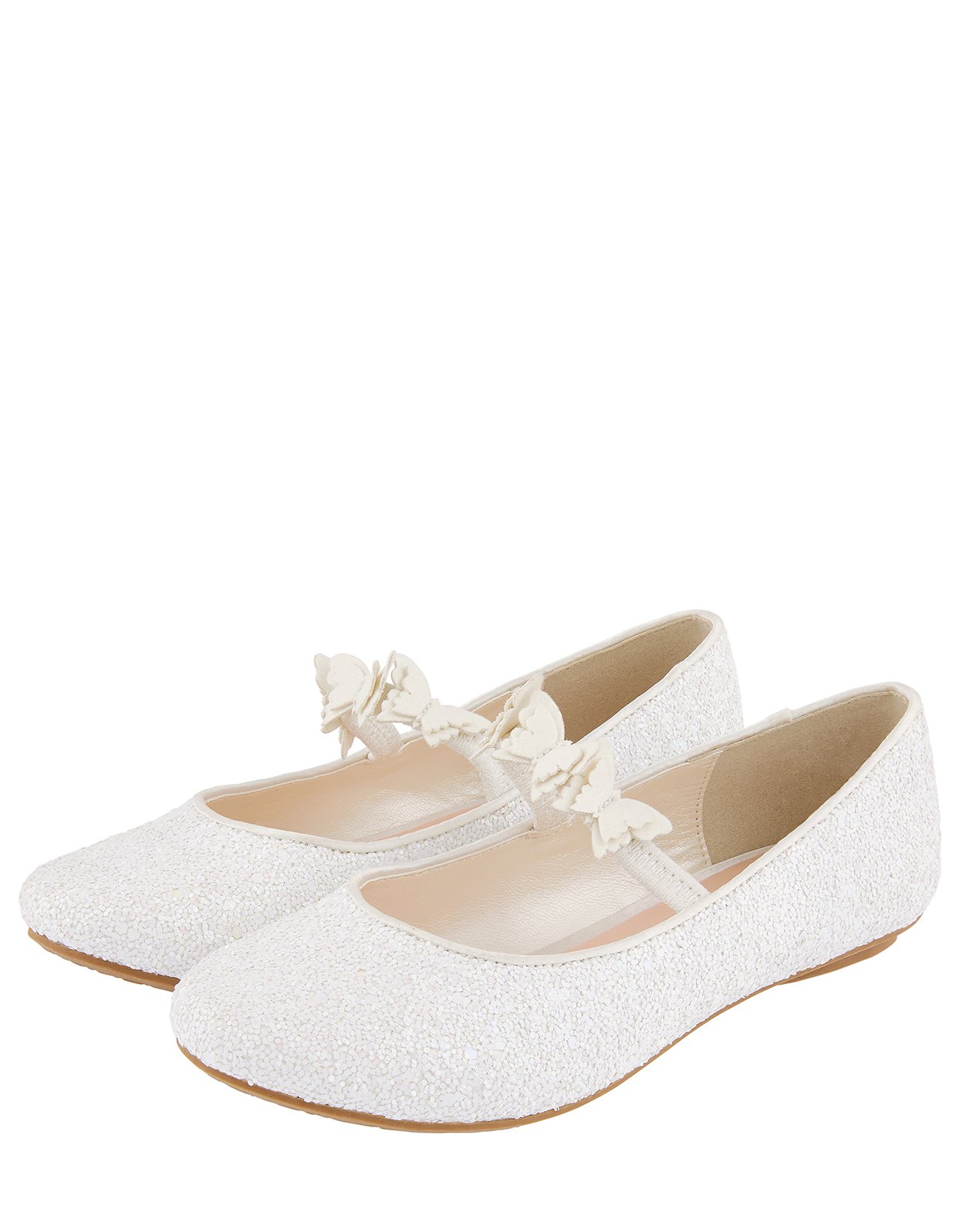 Ballet flats ivory hotsell