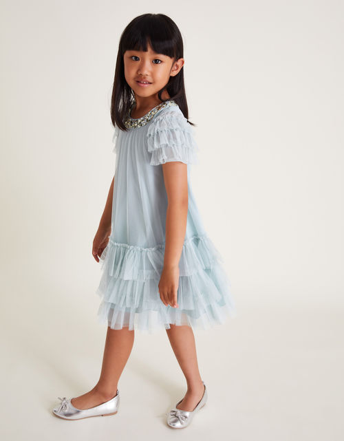 Alexandra Ruffle Swing Dress...