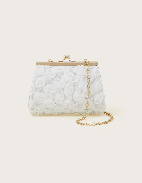 Rosette Pearl Bag