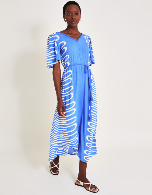 Orla Print Dress Blue