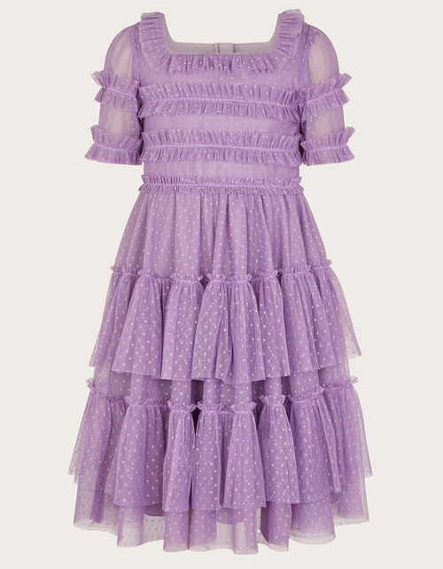 Ruffle Tiered Tulle Dress...