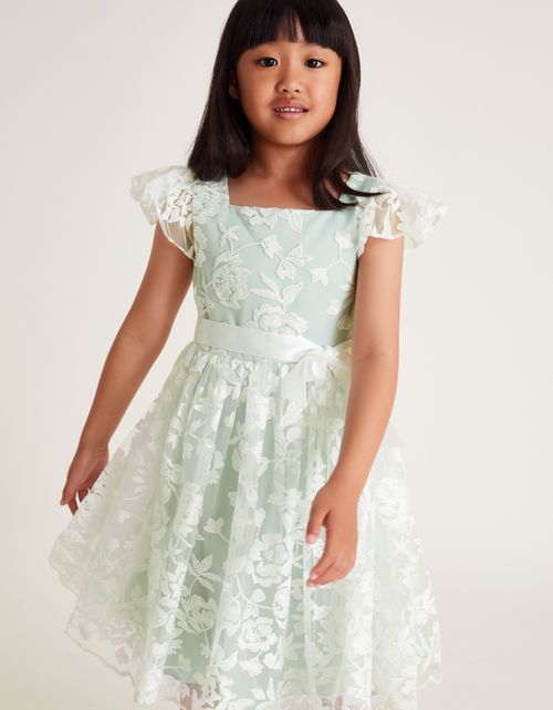 Matilda Lace Dress Green