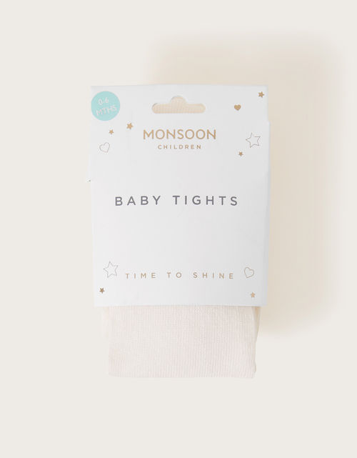 Baby Frosted Tights Ivory