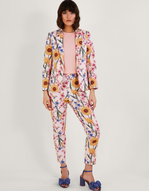 Leilah Floral Print Trousers...