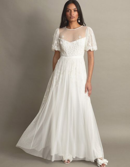 Celina Embellished Bridal...