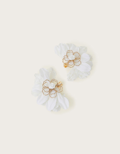 2-Pack Flower Hair Clips