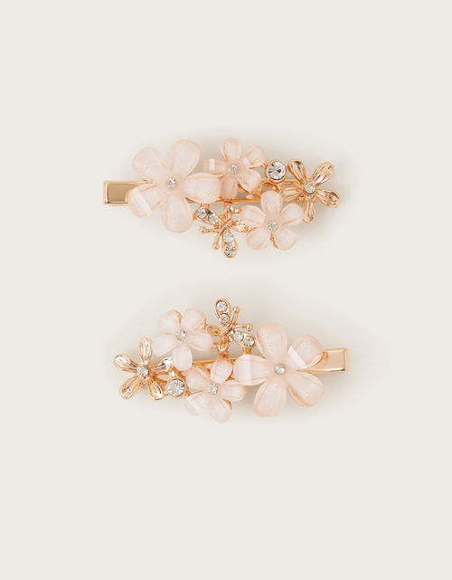 2-Pack Floral Hair Clips