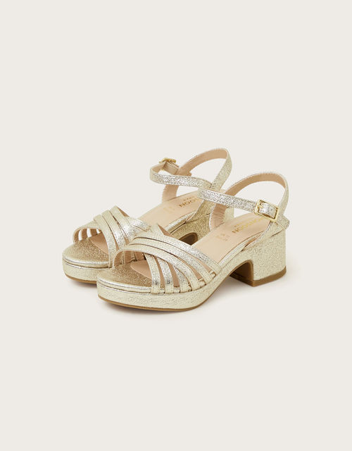 Sparkle Sandals Gold