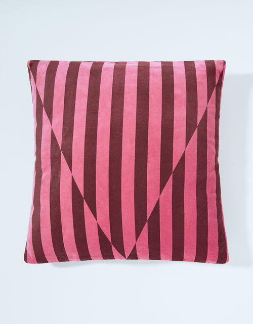 Velvet Stripe Cushion