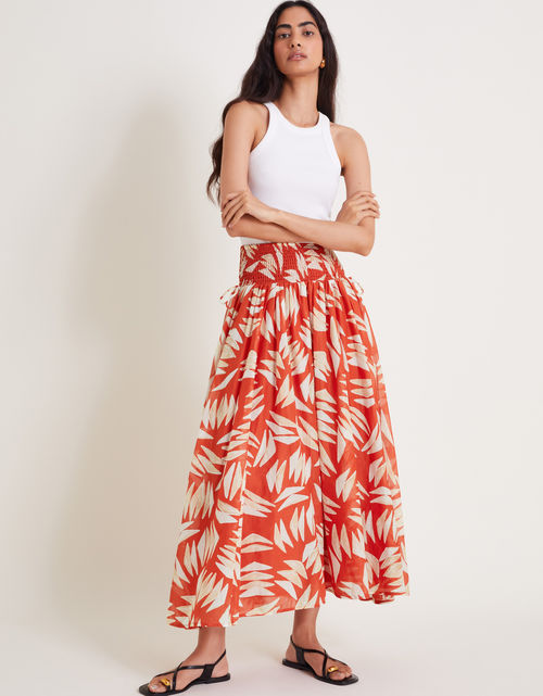 Shelly Abstract Print Maxi...