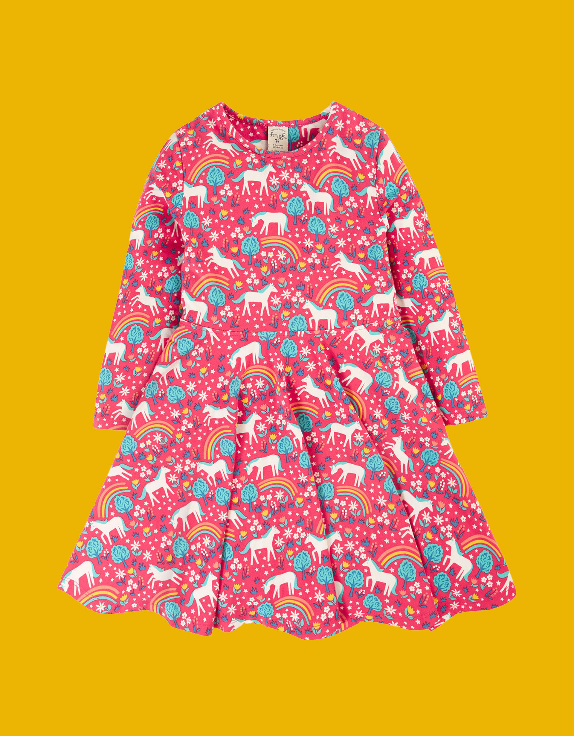 Frugi unicorn dress cheap