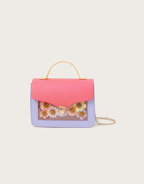 Floral Colour Block Bag