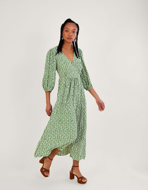 Doris Wrap Dress in...