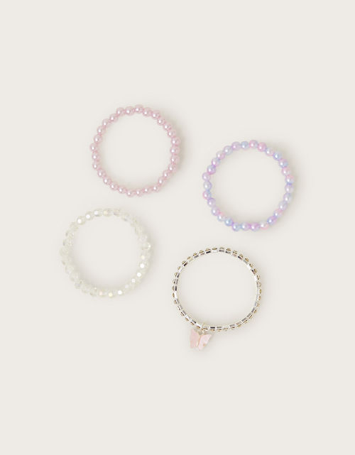 4-Pack Beaded Bracelets