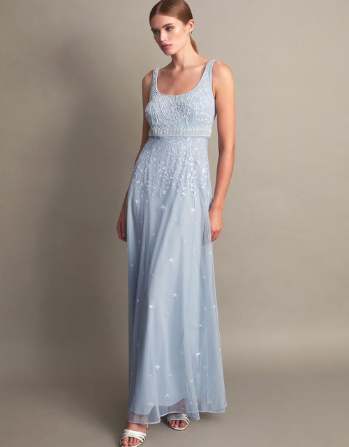 Eugiene Embroidered Maxi Dress