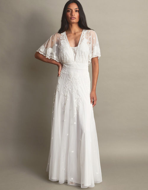 Maggie Embroidered Bridal...