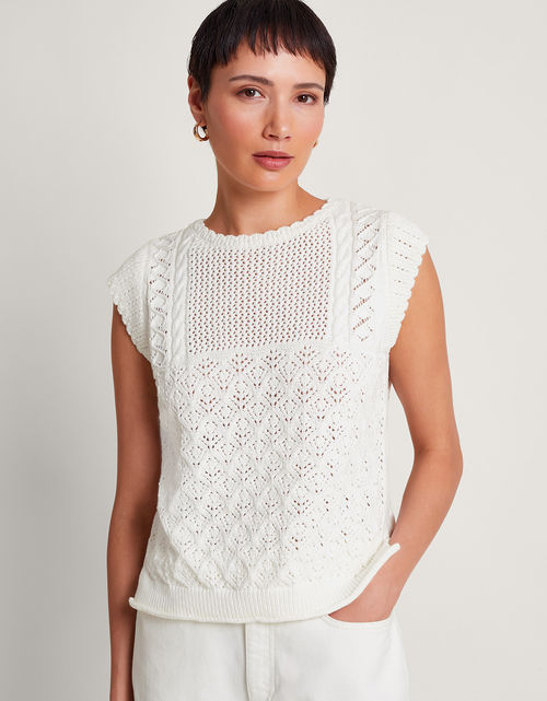 Sofia Stitch Knitted Vest...