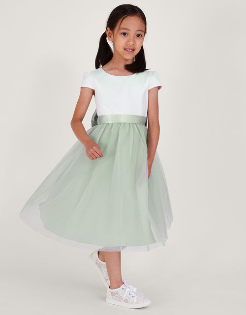 Tulle Bridesmaid Dress Green