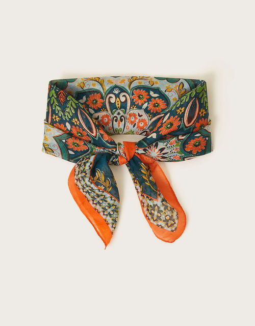 Lumi Print Silk Scarf