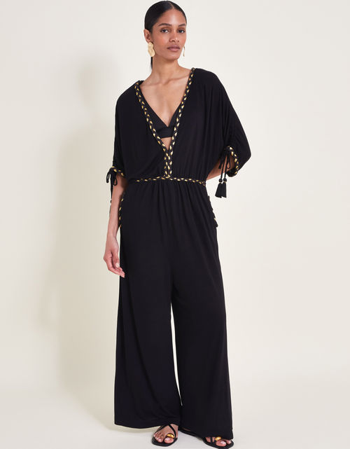 Eden Jersey Jumpsuit Black