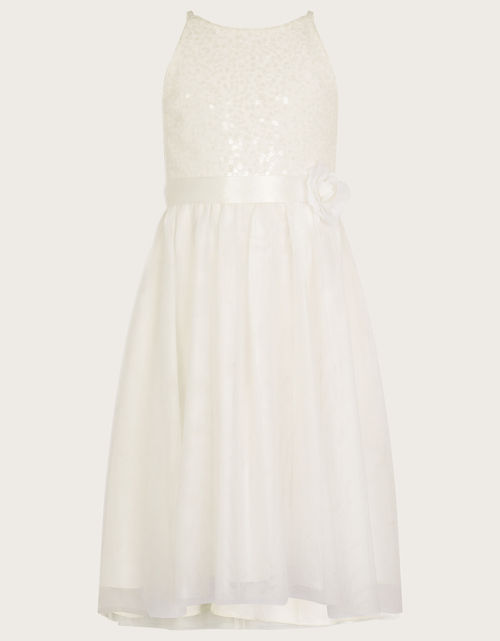 Truth Sequin Maxi Dress Ivory