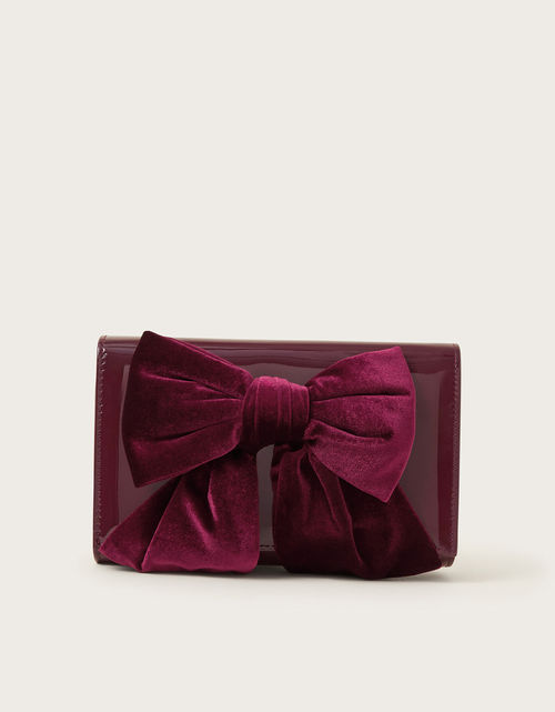 Paige Velvet Bow Patent...