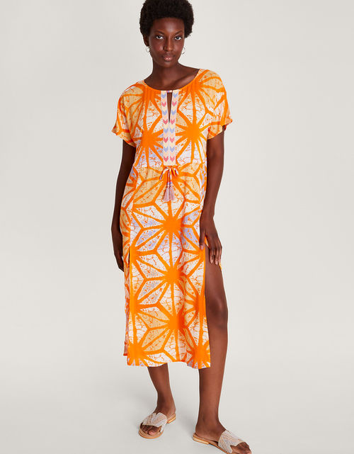 Santiago Sun Dress Orange